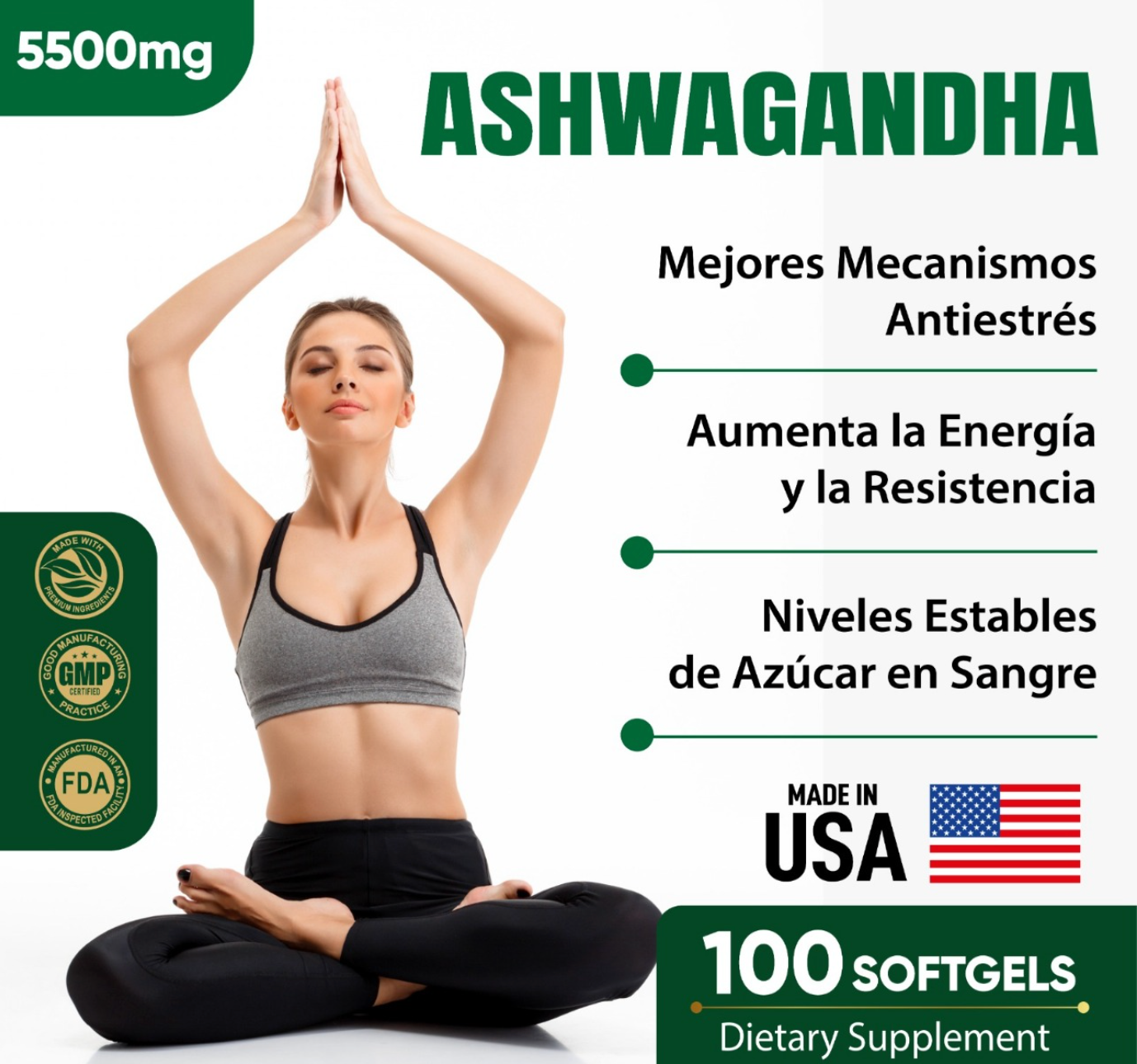 COMBO Nad + Ashwagandha + Resveratrol