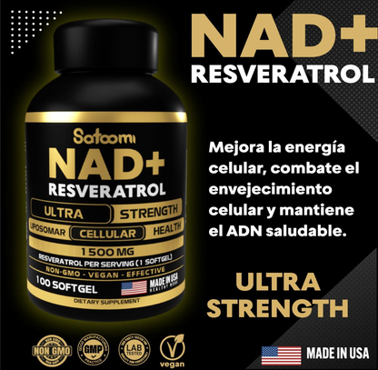 COMBO Nad + Ashwagandha + Resveratrol