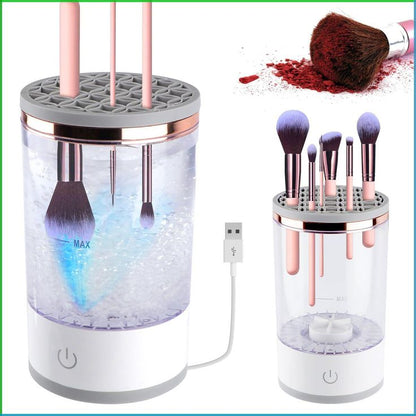 Limpiador De Brochas De Maquillaje Elect