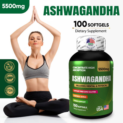 Ashwagandha KSM66 x 100 softgels